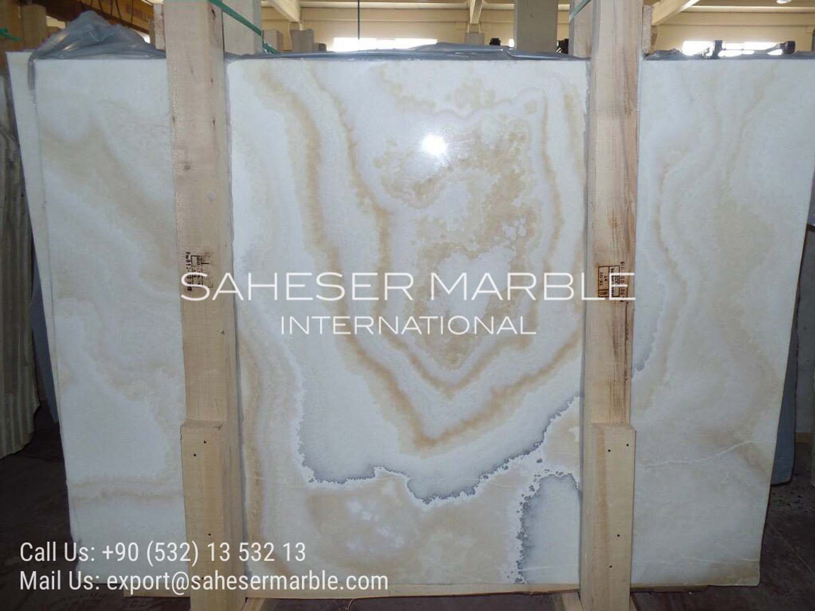 White Onyx - Slab Pictures - 1