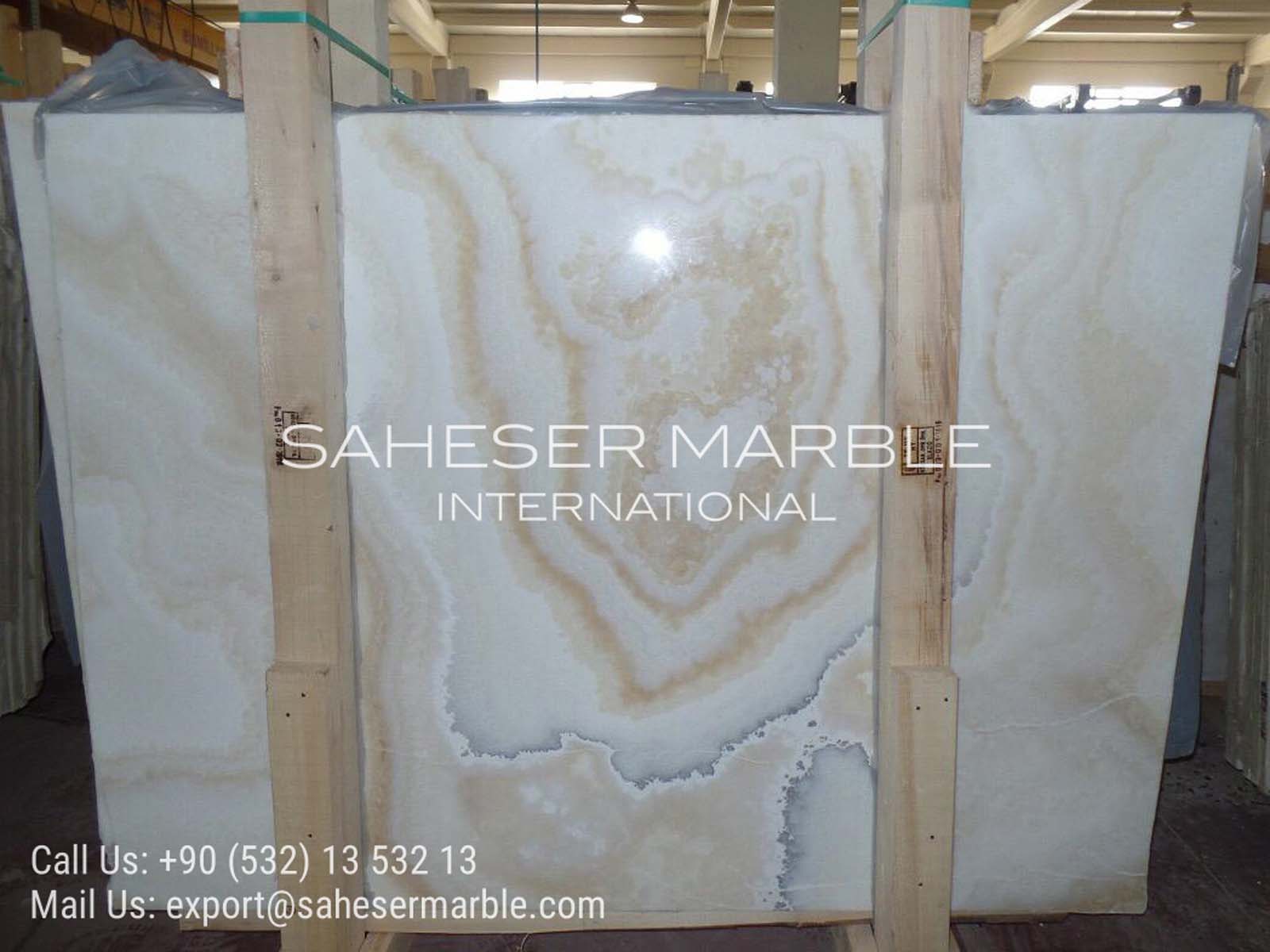White Onyx - Slab Pictures - 2