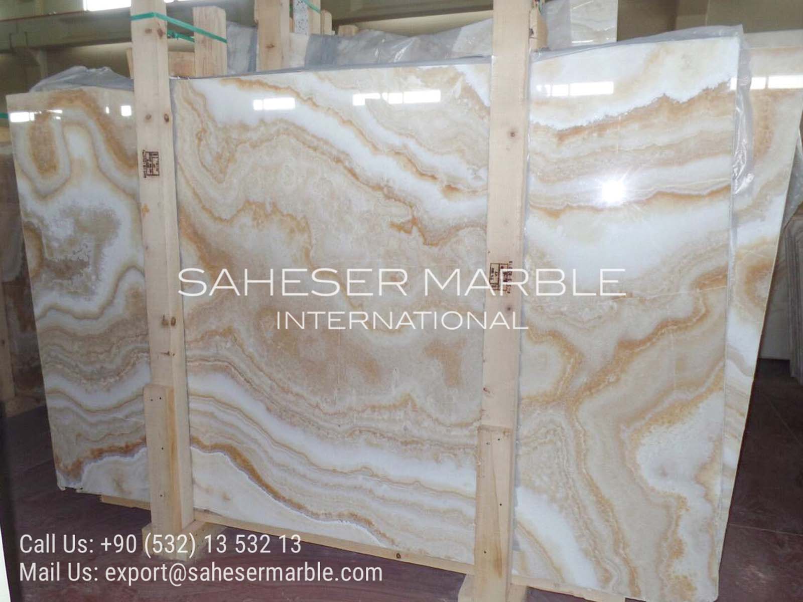 White Onyx - Slab Pictures - 3